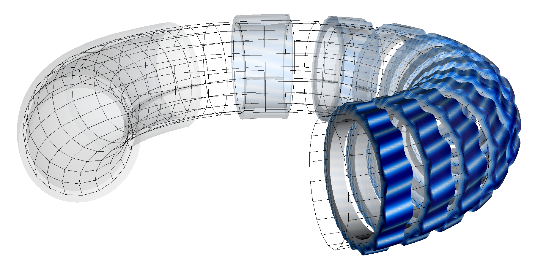 Ballooning mode rendering